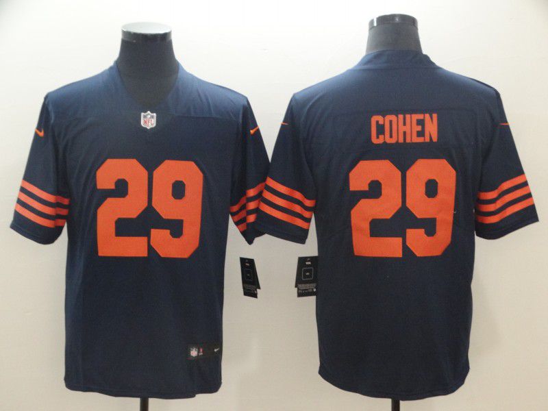 Men Chicago Bears 29 Cohen Blue Orange Nike Vapor Untouchable Limited Player NFL Jerseys